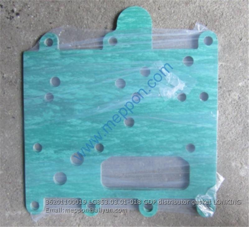 36201100019 LG853.03.01-018 GDP distributor gasket LONKING