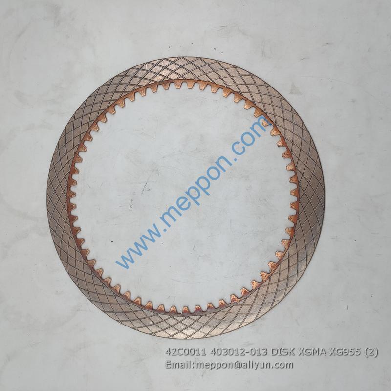 42C0011 403012-013 DISK XGMA XG955 WHEEL LOADER