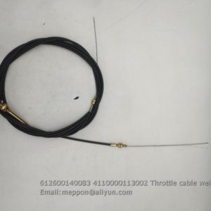 612600140083 4110000113002 Throttle cable weichai