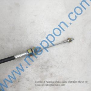61C0214 Parking brake cable XG932H XGMA