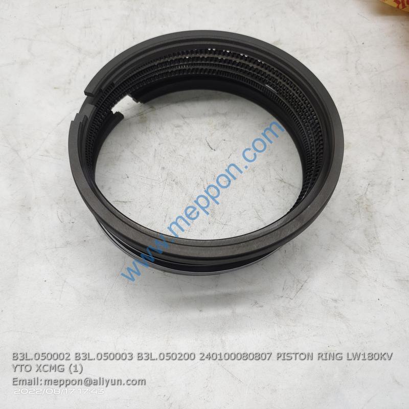 B3L.050002 B3L.050003 B3L.050200 240100080807 PISTON RING LW180KV YTO XCMG