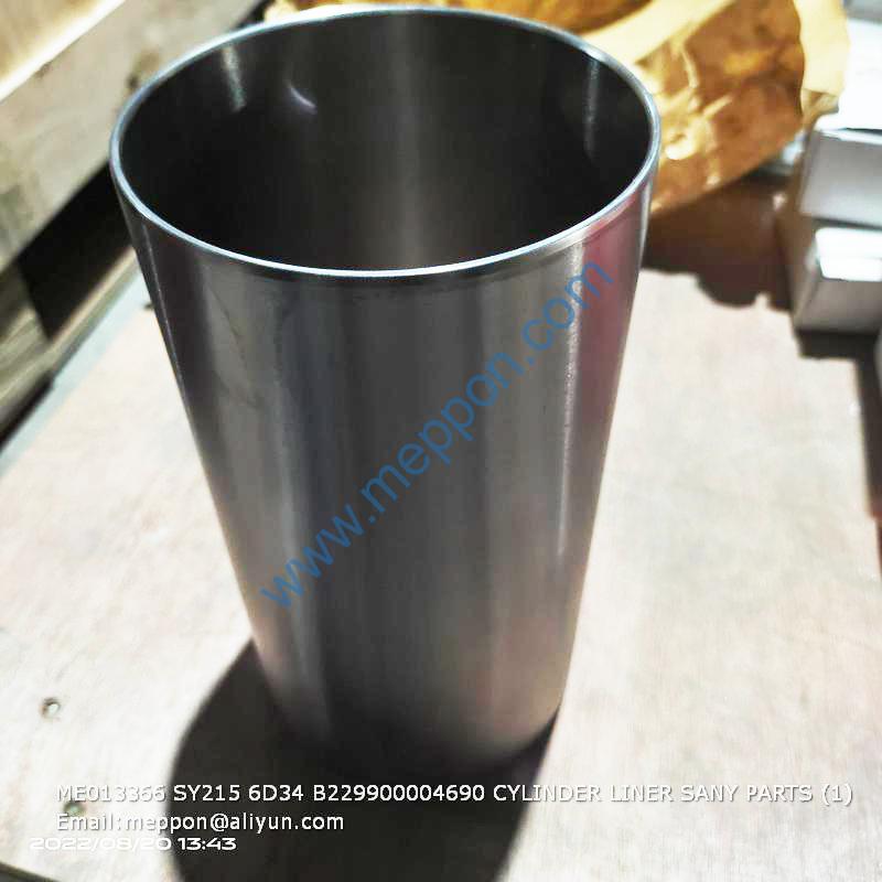 ME013366 SY215 6D34 B229900004690 CYLINDER LINER SANY PARTS