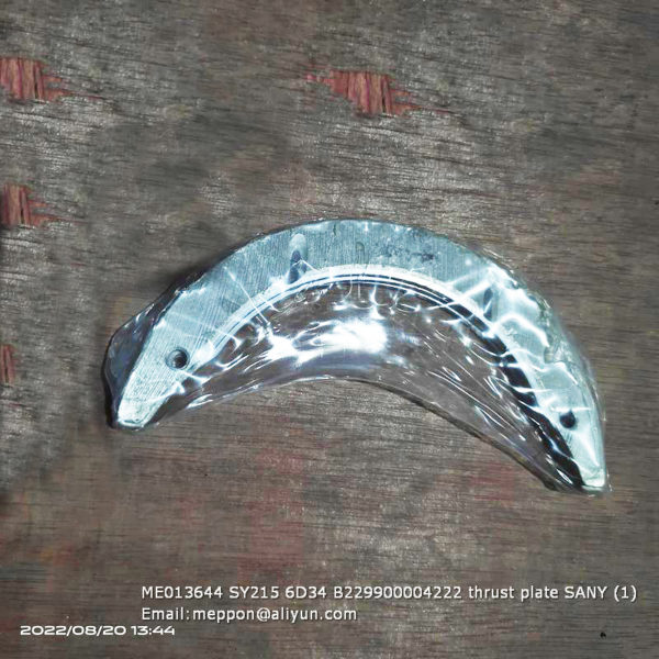ME013644 SY215 6D34 B229900004222 thrust plate SANY