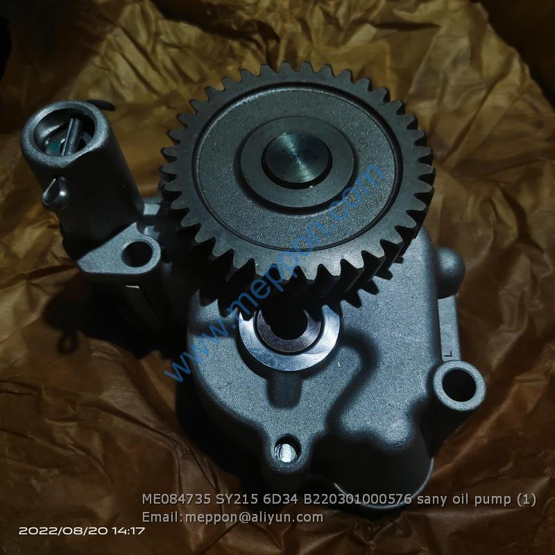 ME084735 SY215 6D34 B220301000576 sany oil pump