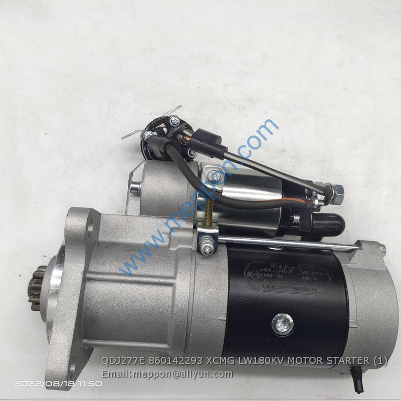 QDJ277E 860142293 XCMG LW180KV MOTOR STARTER