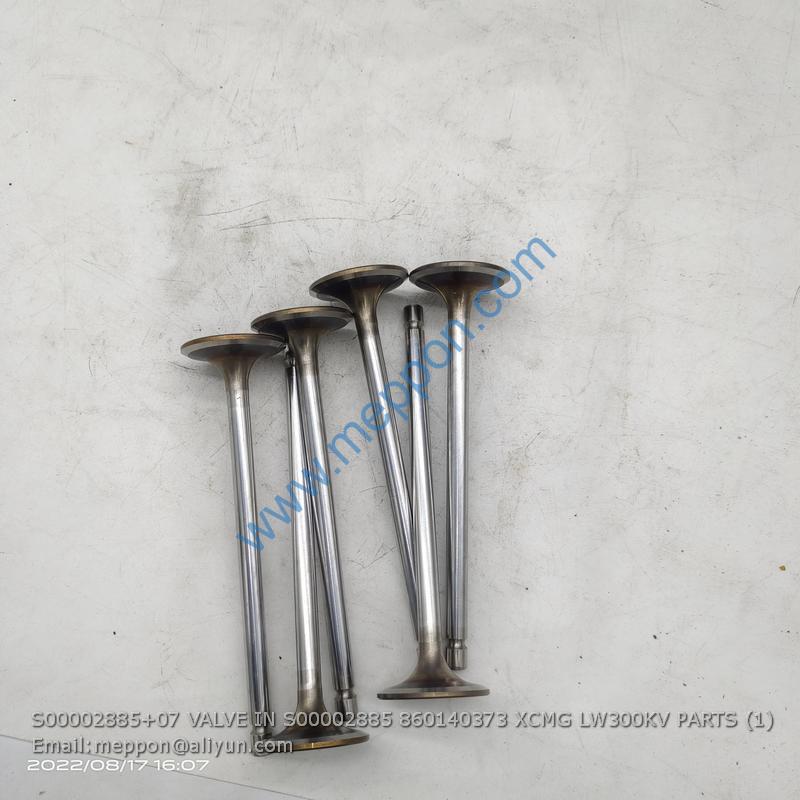 S00002885+07 VALVE IN S00002885 860140373 XCMG LW300KV PARTS