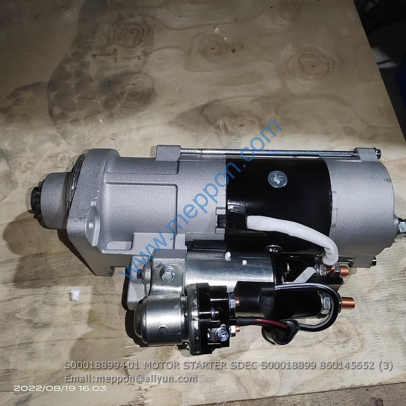 S00018899+01 MOTOR STARTER SDEC S00018899 860145652 XCMG LW300KV SHOVEL PARTS