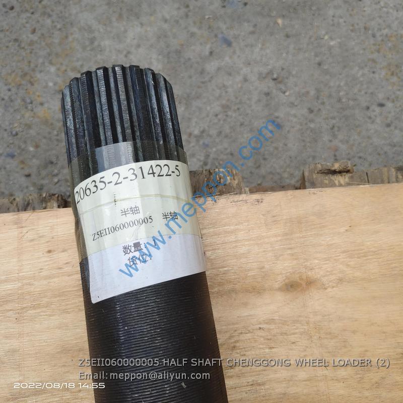 Z5EII060000005 HALF SHAFT CHENGGONG WHEEL LOADER – Meppon Co