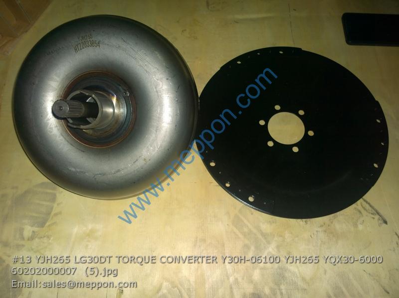 YJH265 LG30DT TORQUE CONVERTER Y30H-06100 YJH265 YQX30-6000 60202000007