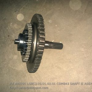 403200 LG853.03.01.02.01 CDM843 SHAFT II ASSY