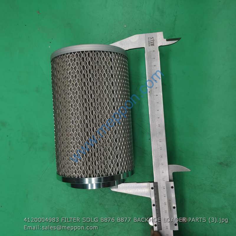 4120004983 FILTER SDLG B876 B877 BACKHOE LOADER PARTS