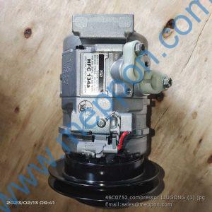 46C0752 compressor LIUGONG EXCAVATOR PARTS