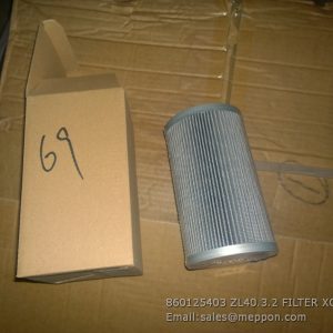 860125403 ZL40.3.2 FILTER XCMG