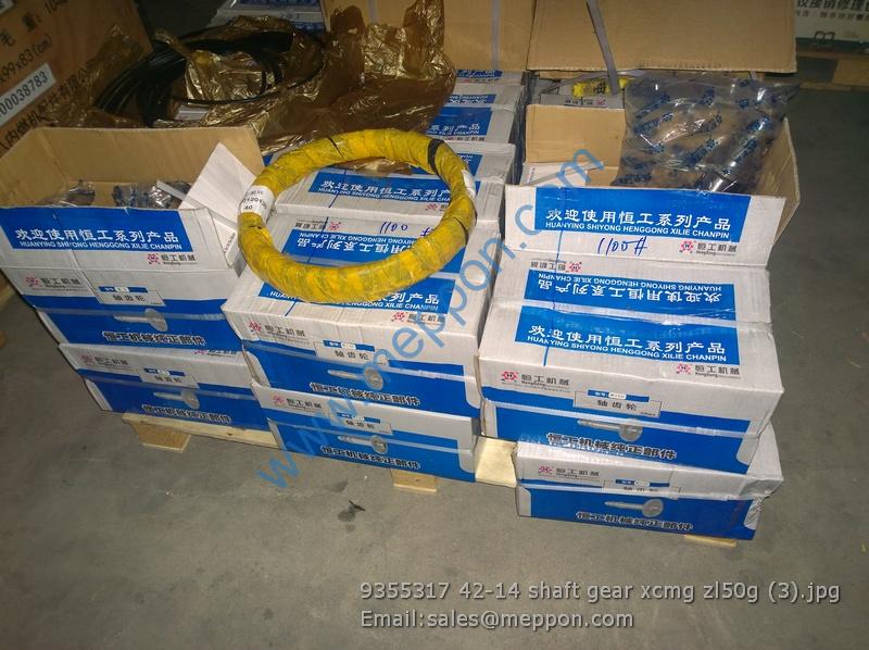 9355317 42-14 shaft gear xcmg zl50g 272200123 – Meppon Co., Ltd