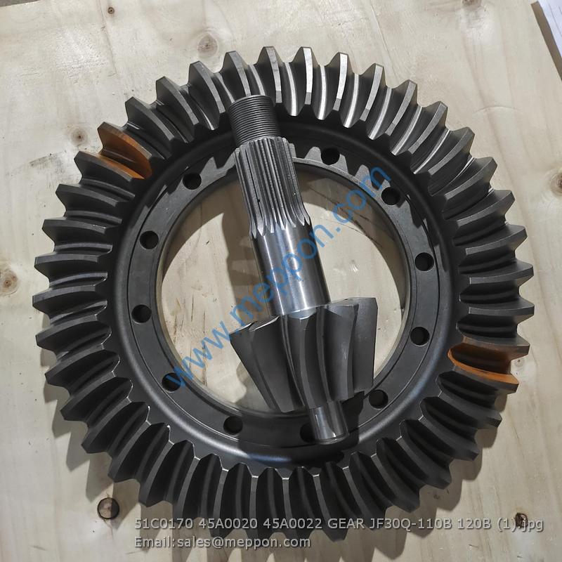 51C0170 45A0020 45A0022 GEAR JF30Q-110B/120B XGMA