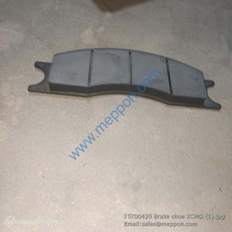 75700435 Brake shoe XCMG