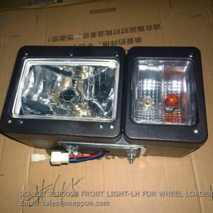 SD-202 32B0098 FRONT LIGHT-LH FOR WHEEL LOADER