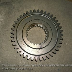 Z30.2.3-43L Z-130-020-00025 GEAR SINOMACH CHANGLIN