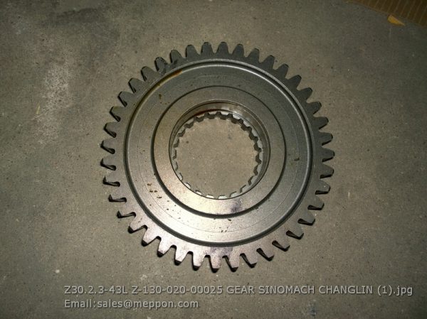 Z30.2.3-43L Z-130-020-00025 GEAR SINOMACH CHANGLIN