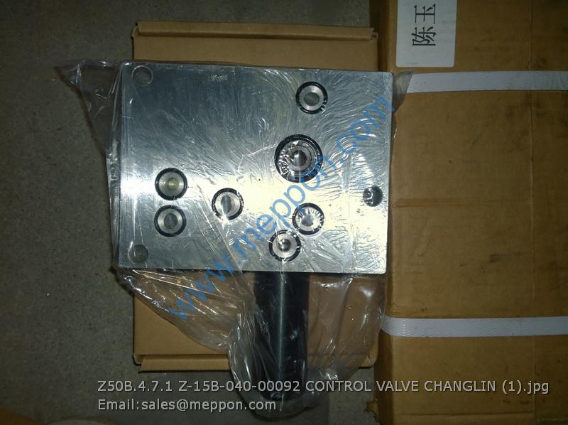 Z50B.4.7.1 Z-15B-040-00092 CONTROL VALVE CHANGLIN