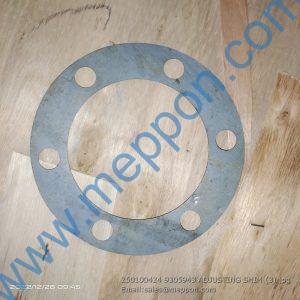 250100424 9305943 ADJUSTING SHIM LW300FN, LW300M, LW300K, LW300KN, LW300KV, LW330FN, LW330FV, LW330KN, LW330KV, XT550K, XC938, LW350KV, LW350FV, LW260FV, LW300E, ZL30E, XC936, LW300FV