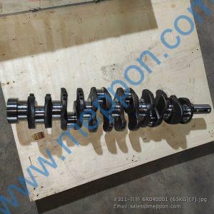 6R040001-D LR6105 YTO CRANKSHAFT