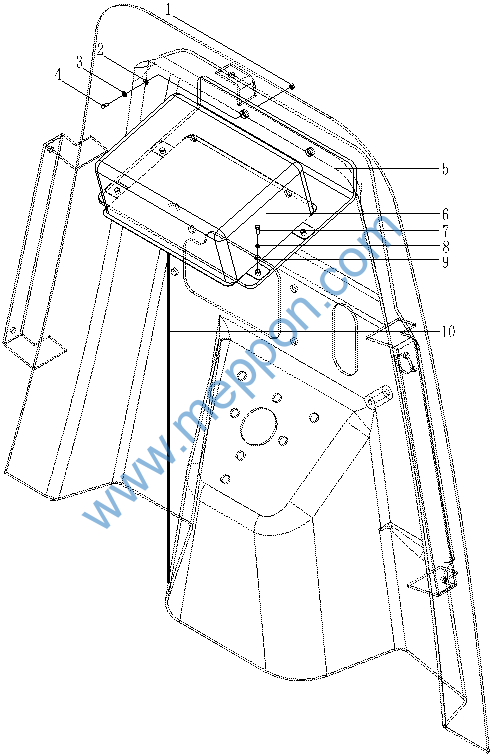ちゃむページ SINOMACH CHANGLIN WZ30-25C backhoe loader parts catalog 2012