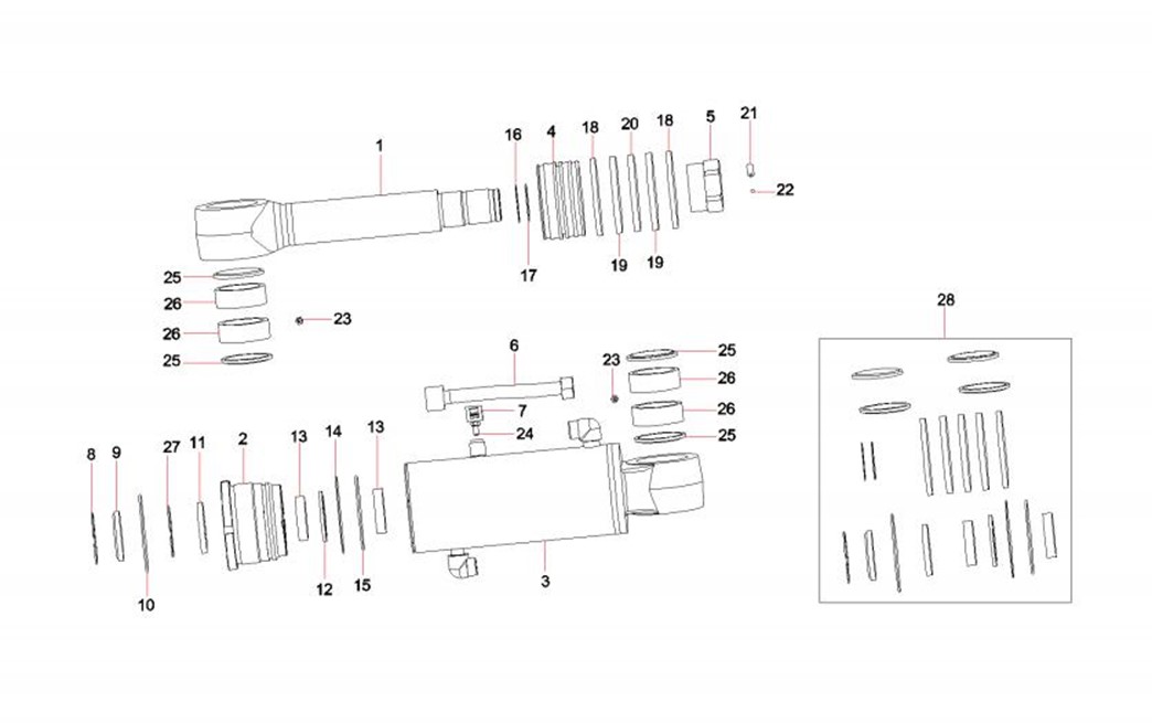 SANY SY75C SY75C3I3R EXCAVATOR parts catalog 27 – Meppon Co