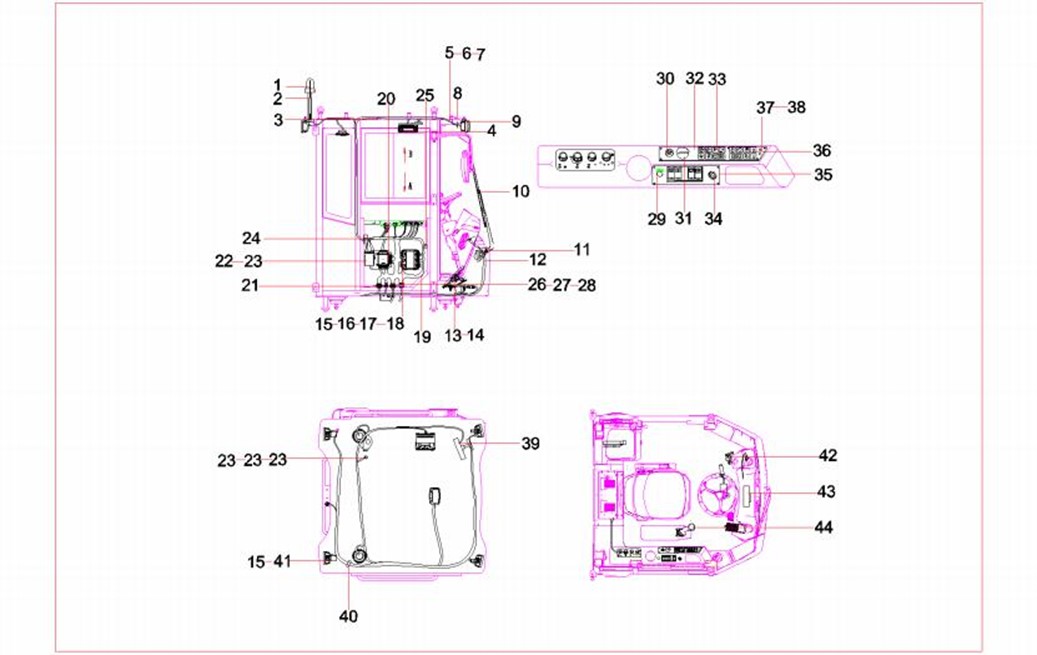 SANY SW405K SW405K1 WHEEL LOADER parts catalog 17 – Meppon