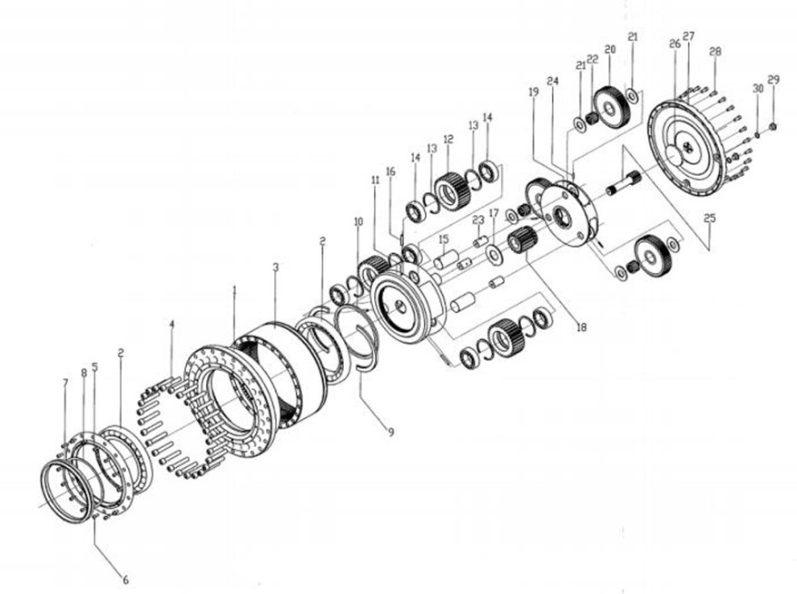 SANY SY485C SY485C1I3KH EXCAVATOR parts catalog 34 – Meppon SANY SY485C SY485C1I3KH EXCAVATOR parts catalog 34 – Meppon